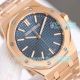 ZF Factory Swiss Clone Audemars Piguet Royal Oak 15500 Rose Gold Blue Dial Watch 41mm (2)_th.jpg